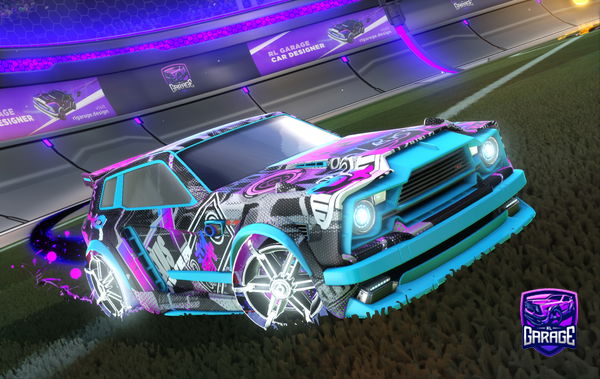 A Rocket League car design from Ryskream