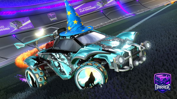 A Rocket League car design from diegolo1019