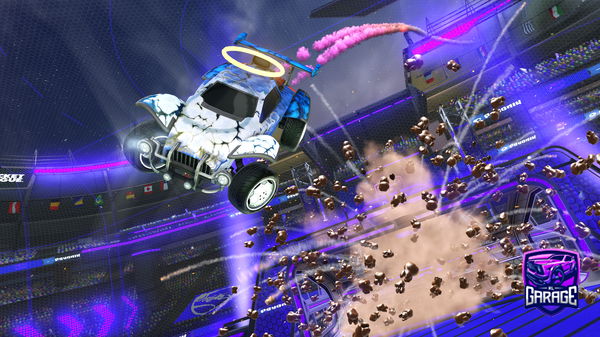 A Rocket League car design from Emimotal