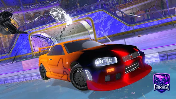 A Rocket League car design from SpaceShadow3717