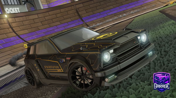 A Rocket League car design from MattiaRem0907