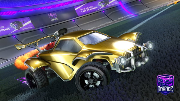 A Rocket League car design from JustDaviid