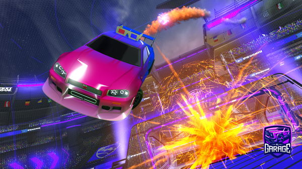 A Rocket League car design from Aserto