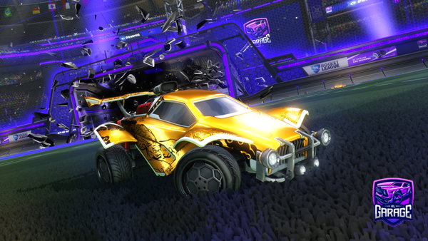 A Rocket League car design from N1ghtm4re9