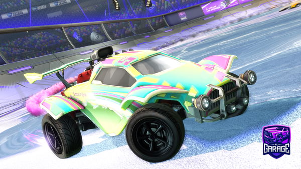 A Rocket League car design from GT_Bonnie