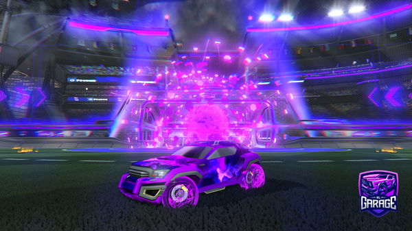 A Rocket League car design from Spongenas11
