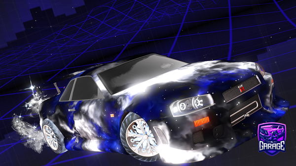 A Rocket League car design from shota_4k