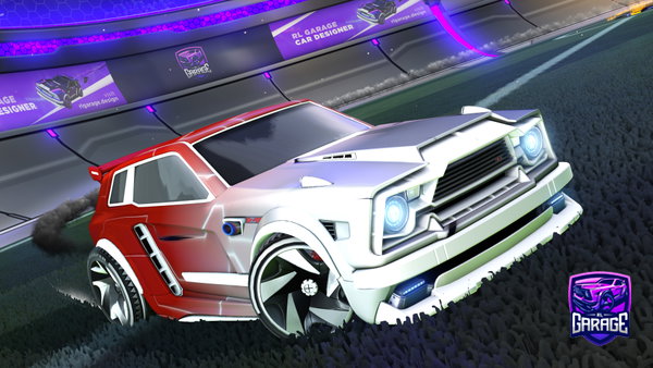A Rocket League car design from juminoro
