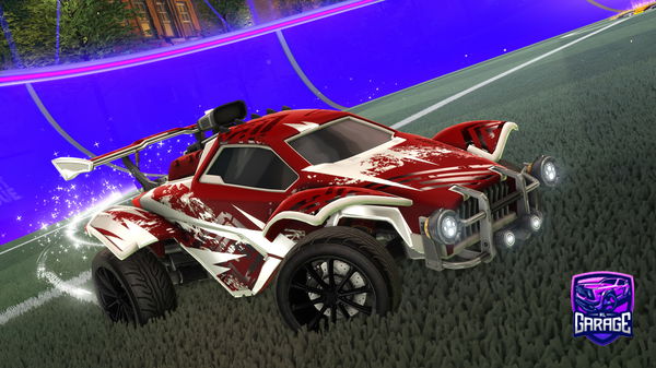 A Rocket League car design from Lefteris_717