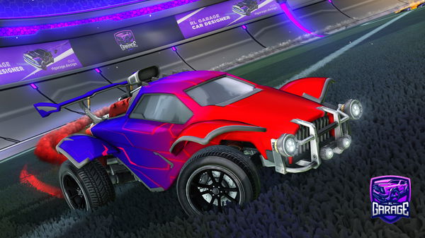 A Rocket League car design from Baxtersheesh