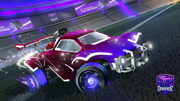 A Rocket League car design from LwGwNw