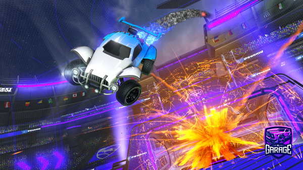 A Rocket League car design from JexxoSpazz