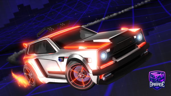 A Rocket League car design from avX_Galaxy