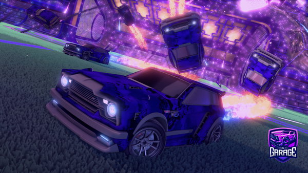 A Rocket League car design from BROKENART