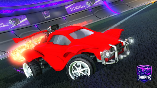 A Rocket League car design from retbot