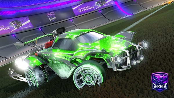 A Rocket League car design from Skepeh