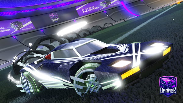 A Rocket League car design from DoupDoupDoup
