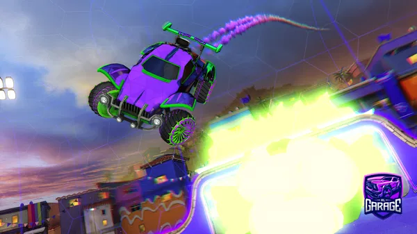 A Rocket League car design from Volt1c_fr