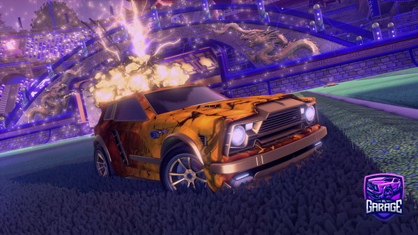 A Rocket League car design from Bopyland