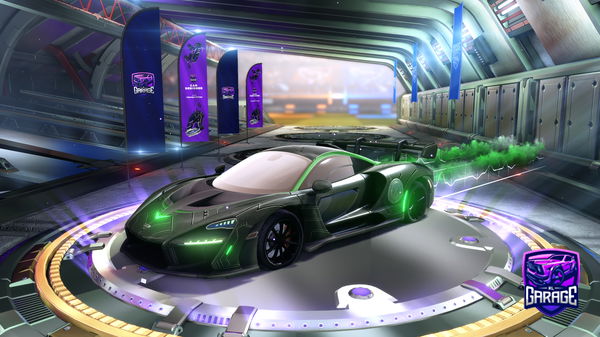 A Rocket League car design from IsolatedDoor7805