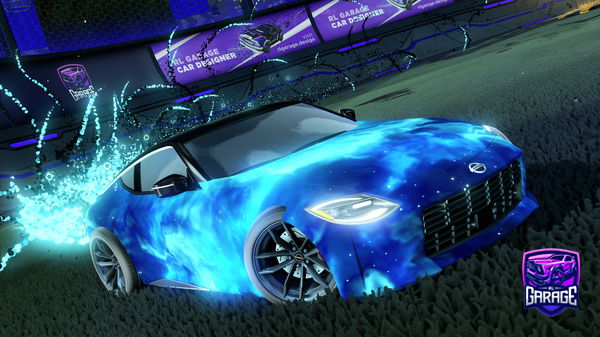 A Rocket League car design from stealthoxide9