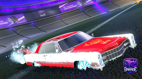 A Rocket League car design from wingfether