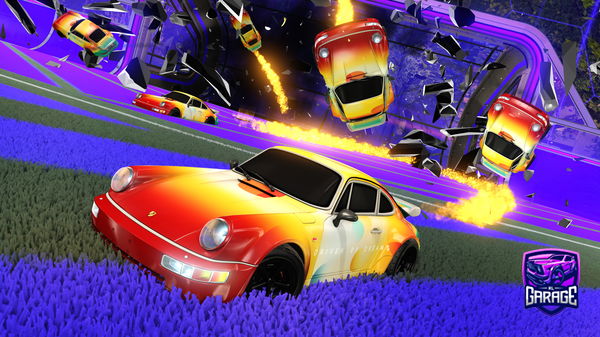 A Rocket League car design from NotAlonsoo