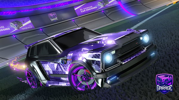 A Rocket League car design from voitx64