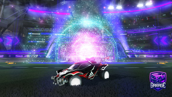 A Rocket League car design from Cromos461
