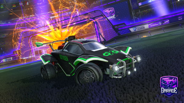 A Rocket League car design from Miselyr
