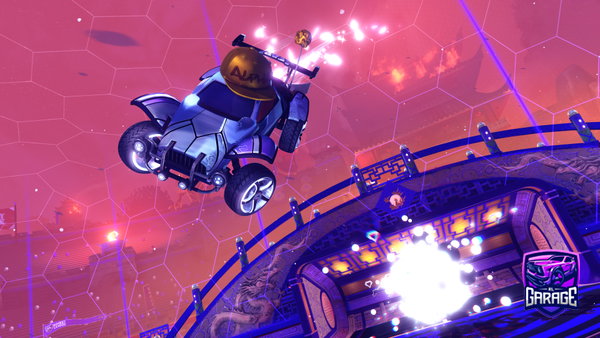 A Rocket League car design from Gramms-_-