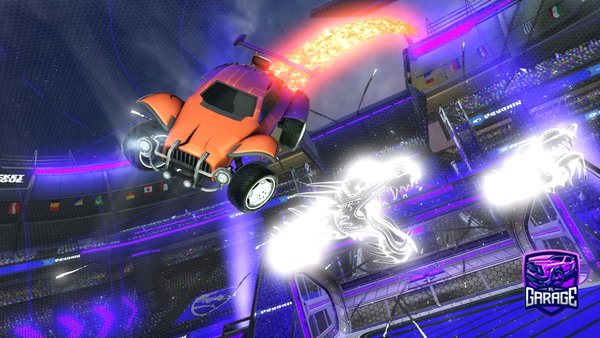 A Rocket League car design from GRYO_ol