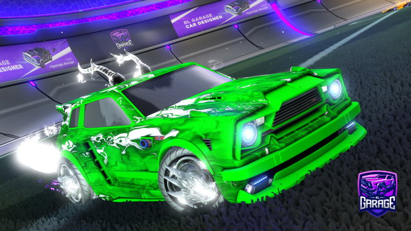 A Rocket League car design from CozmicClappz