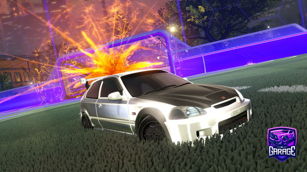 A Rocket League car design from Gas_boyVR