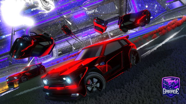 A Rocket League car design from xd-dragon45