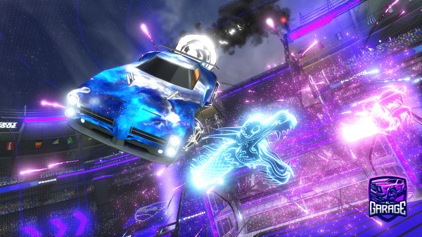 A Rocket League car design from meglabot