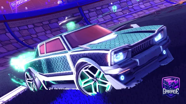 A Rocket League car design from abspielen