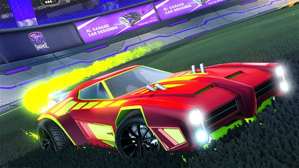 A Rocket League car design from first_pipi