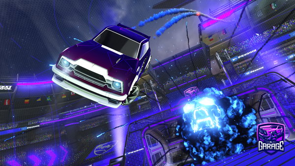 A Rocket League car design from Blitz_YT