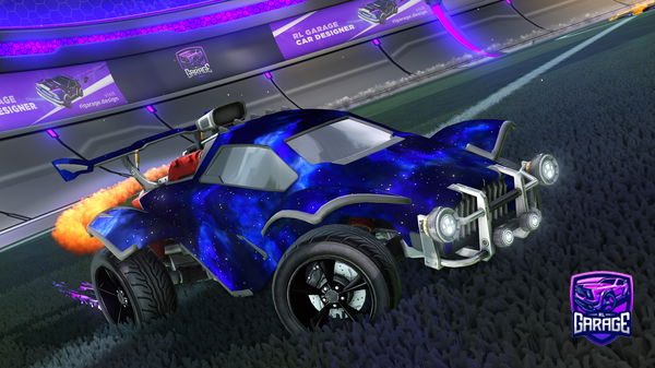 A Rocket League car design from papichulo127