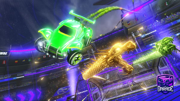 A Rocket League car design from Elixivity