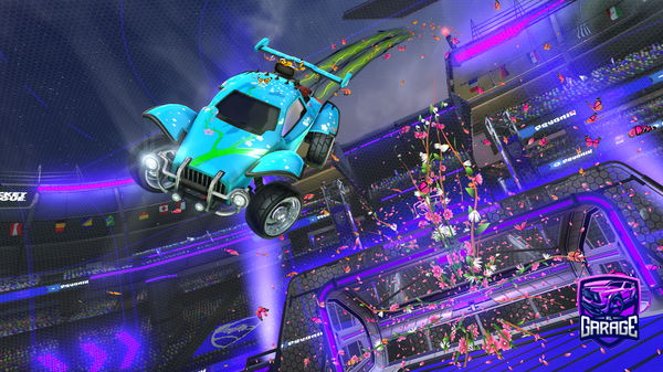 A Rocket League car design from 4L1