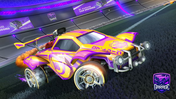 A Rocket League car design from itz_Slxsher