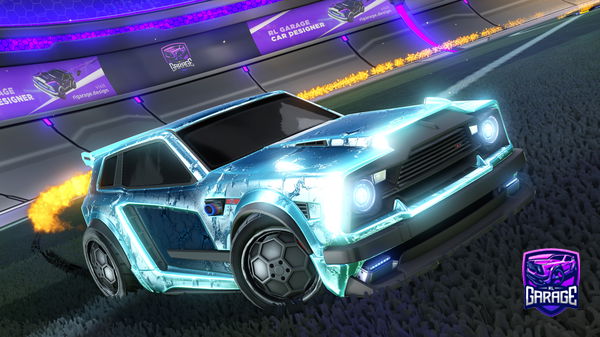 A Rocket League car design from Fenho