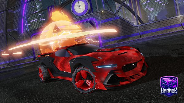 A Rocket League car design from Icebullet2004