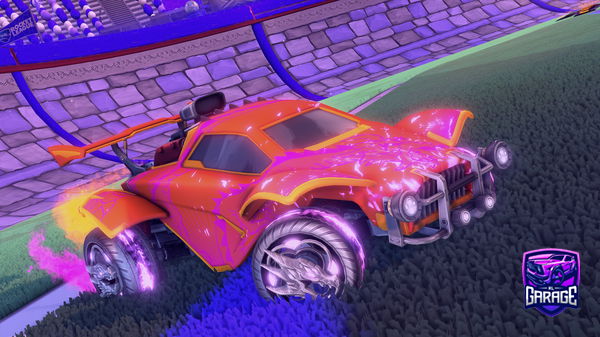 A Rocket League car design from JocularScarf