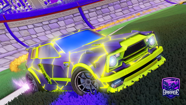 A Rocket League car design from gallantgamer123