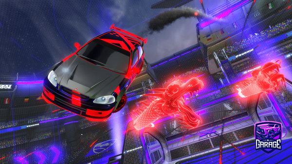 A Rocket League car design from puudega_