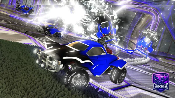 A Rocket League car design from silvrnblack138