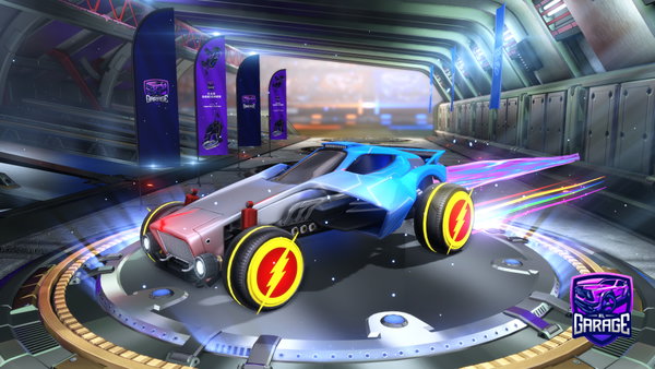 A Rocket League car design from nyxthedilf